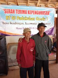 SERAH TERIMA JABATAN RT 03 GANDU1